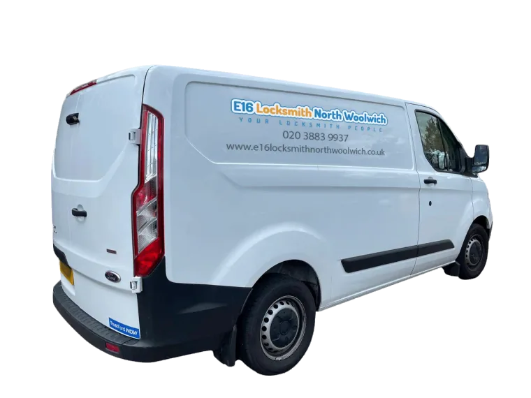E16 Locksmith North Woolwich van